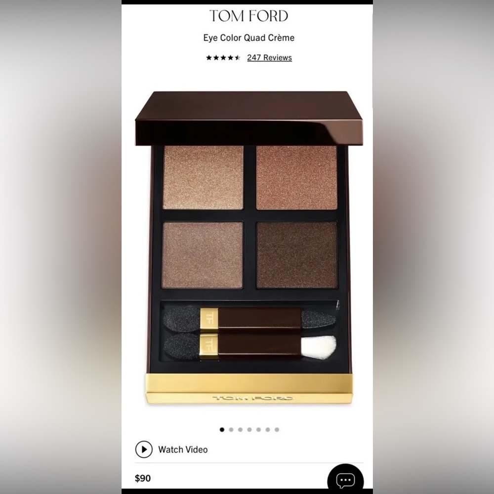 Original!!! Tom Ford Eye Color Quad Crème .31oz